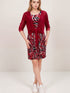 3/4 SLEEVES TIE FRONT BOLERO - T652